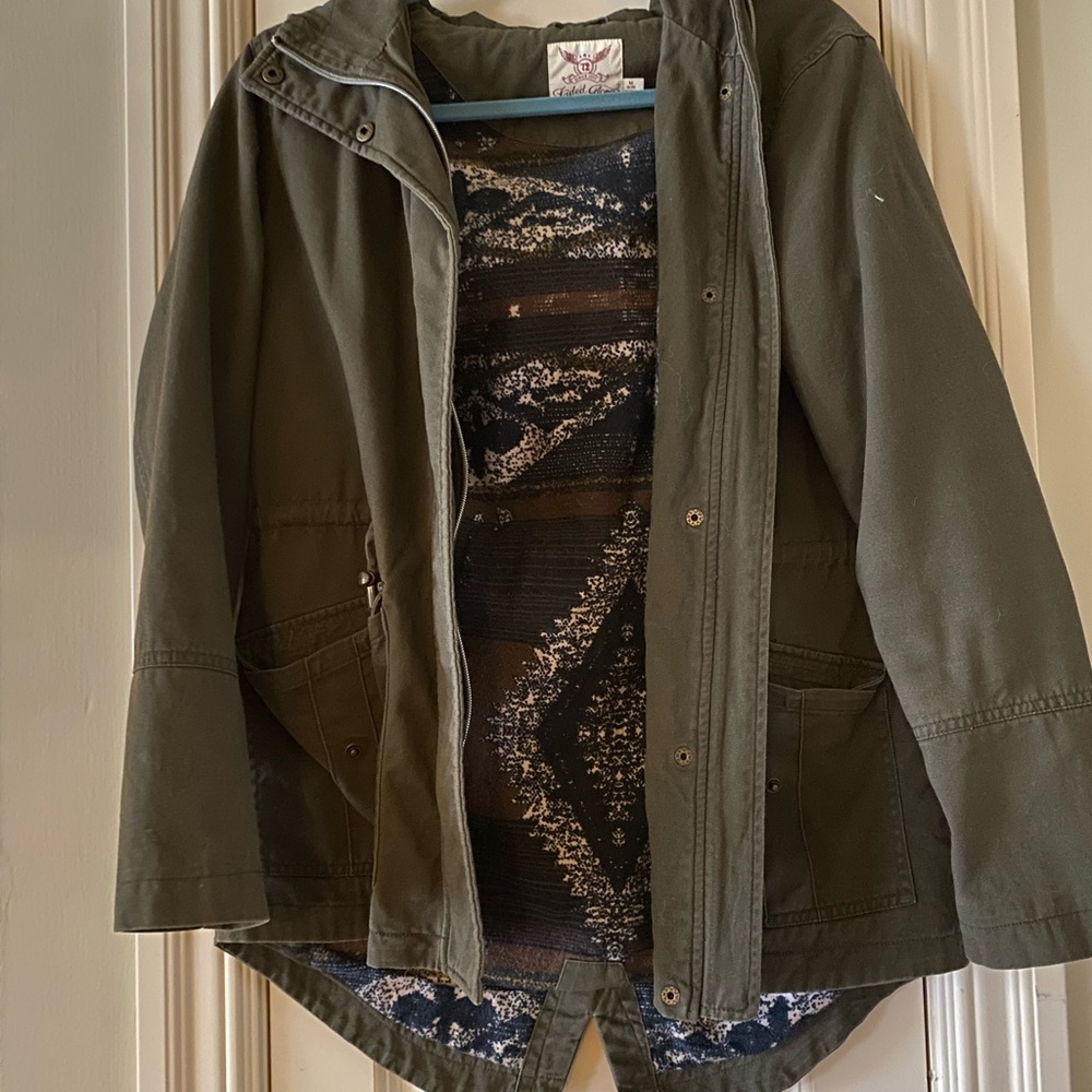 Faded Glory Olive Green Jacket